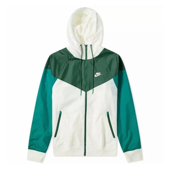 green nike jacket mens